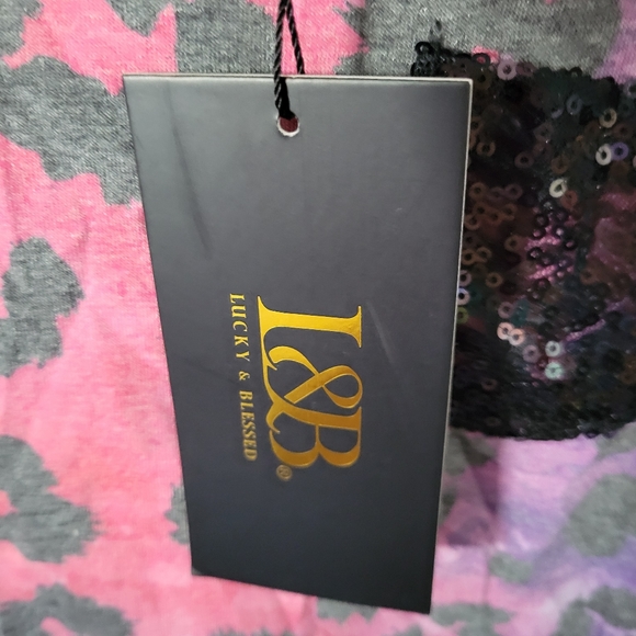 Kids small rainbow leopard high low top - Picture 3 of 6